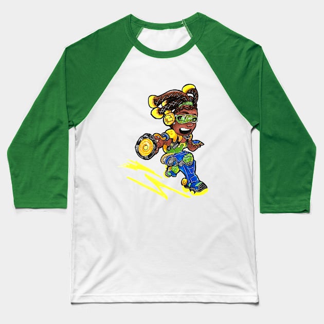 Lucio chibi Baseball T-Shirt by Geeky Gimmicks